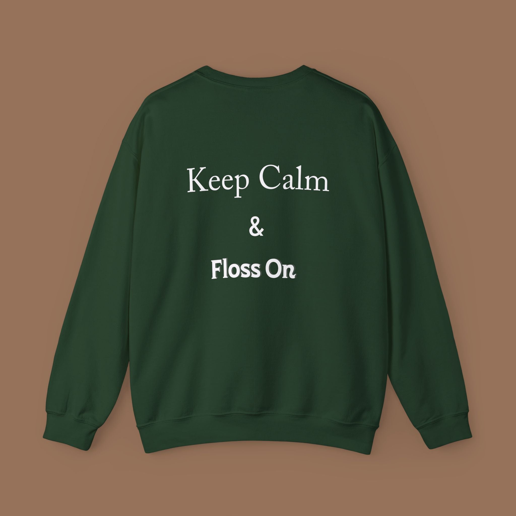 Tooth Fairy Crewneck Sweatshirt - Fun Dental Gift for Kids, Halloween Costume, Cozy Gift for Dentists, Floss On! - YOUSTOMIZE