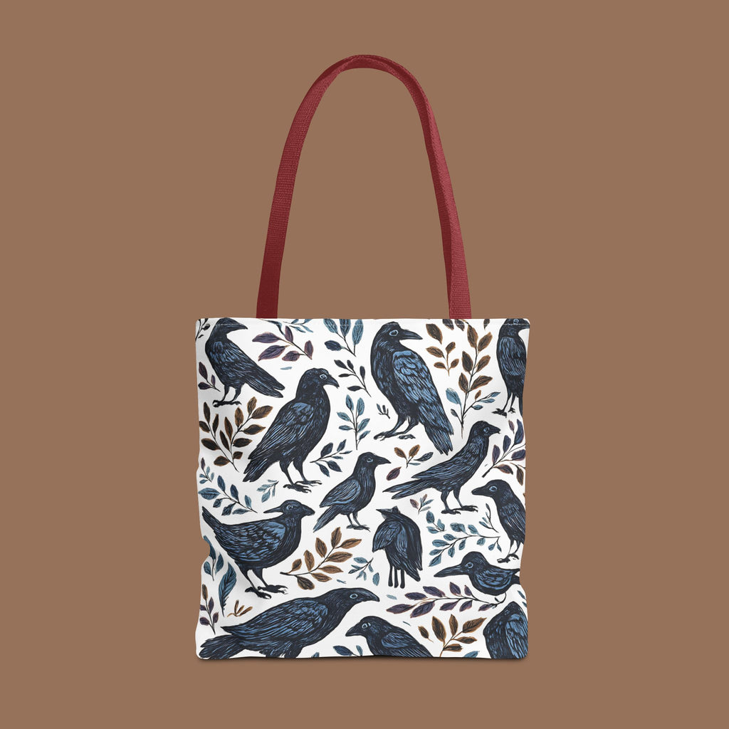 Nature-Inspired Tote Bag, Eco-Friendly Bag for Shopping, Beach, Travel, Gift for Bird Lovers, Floral Print Bag, Versatile Everyday Carry - YOUSTOMIZE