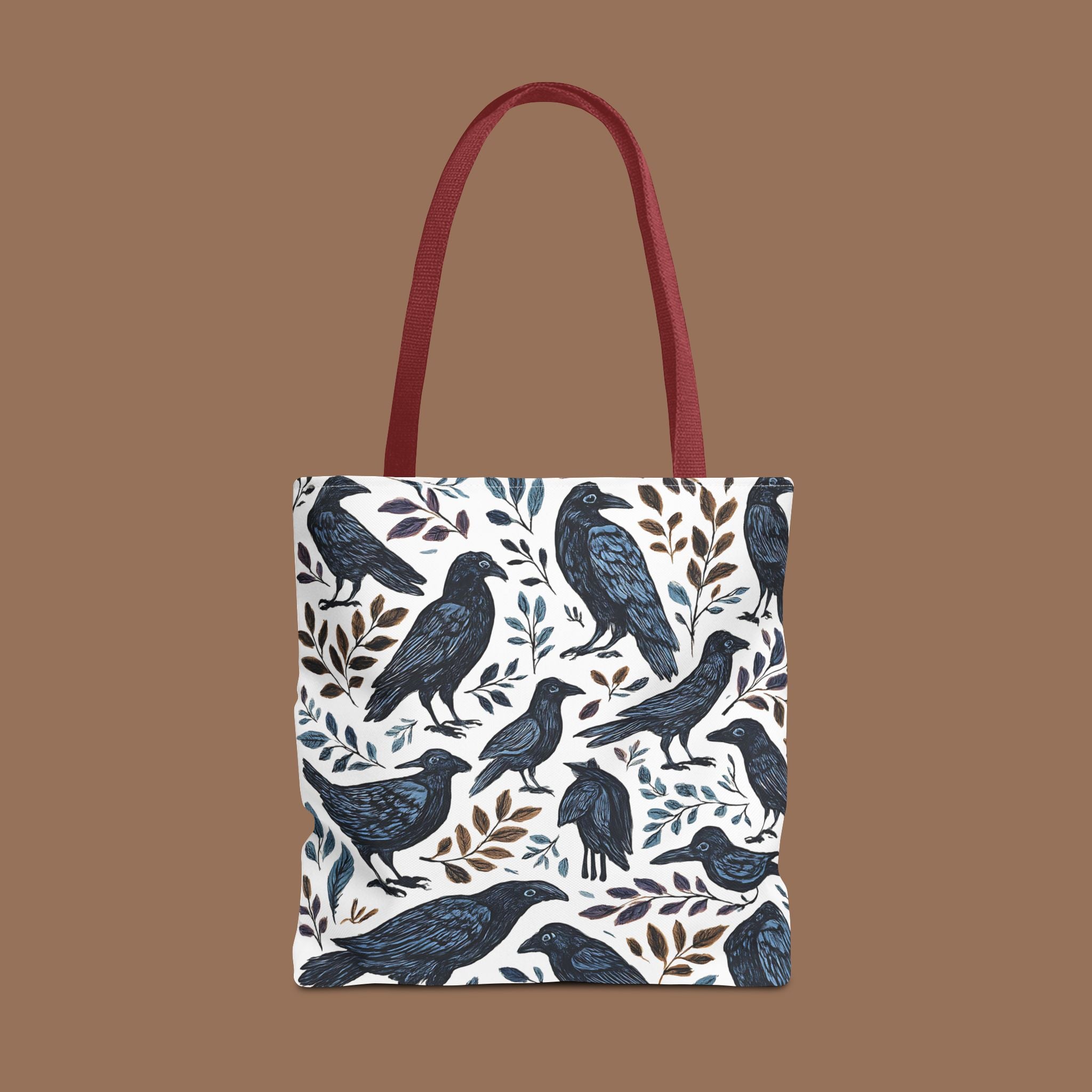 Nature-Inspired Tote Bag, Eco-Friendly Bag for Shopping, Beach, Travel, Gift for Bird Lovers, Floral Print Bag, Versatile Everyday Carry - YOUSTOMIZE