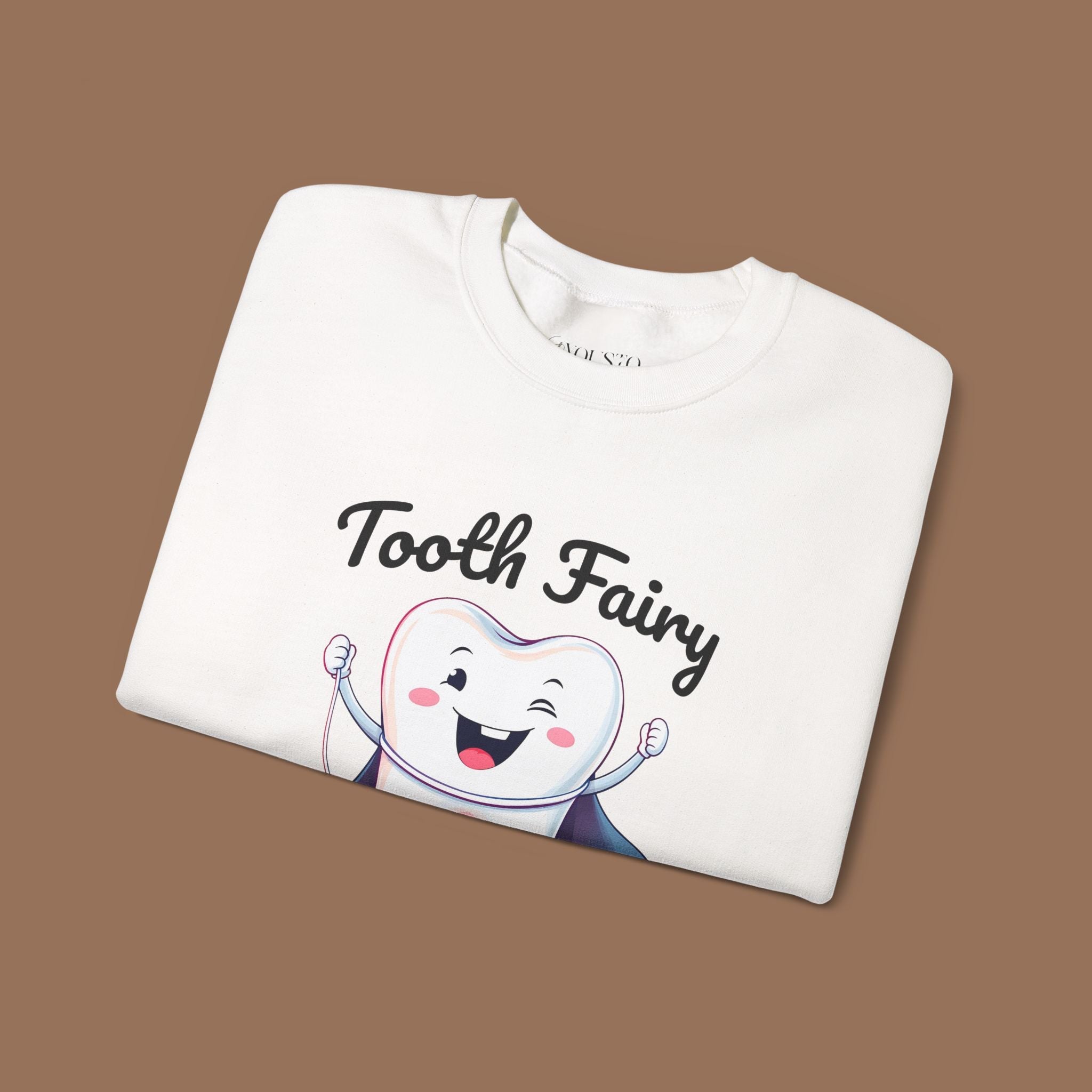 Tooth Fairy Sweatshirt - Fun Gift for Dentist Humor, Ideal for Halloween, Birthdays, Cozy Wear, Family Activities Product vendor