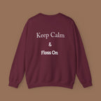 Tooth Fairy Crewneck Sweatshirt - Fun Dental Gift for Kids, Halloween Costume, Cozy Gift for Dentists, Floss On! - YOUSTOMIZE