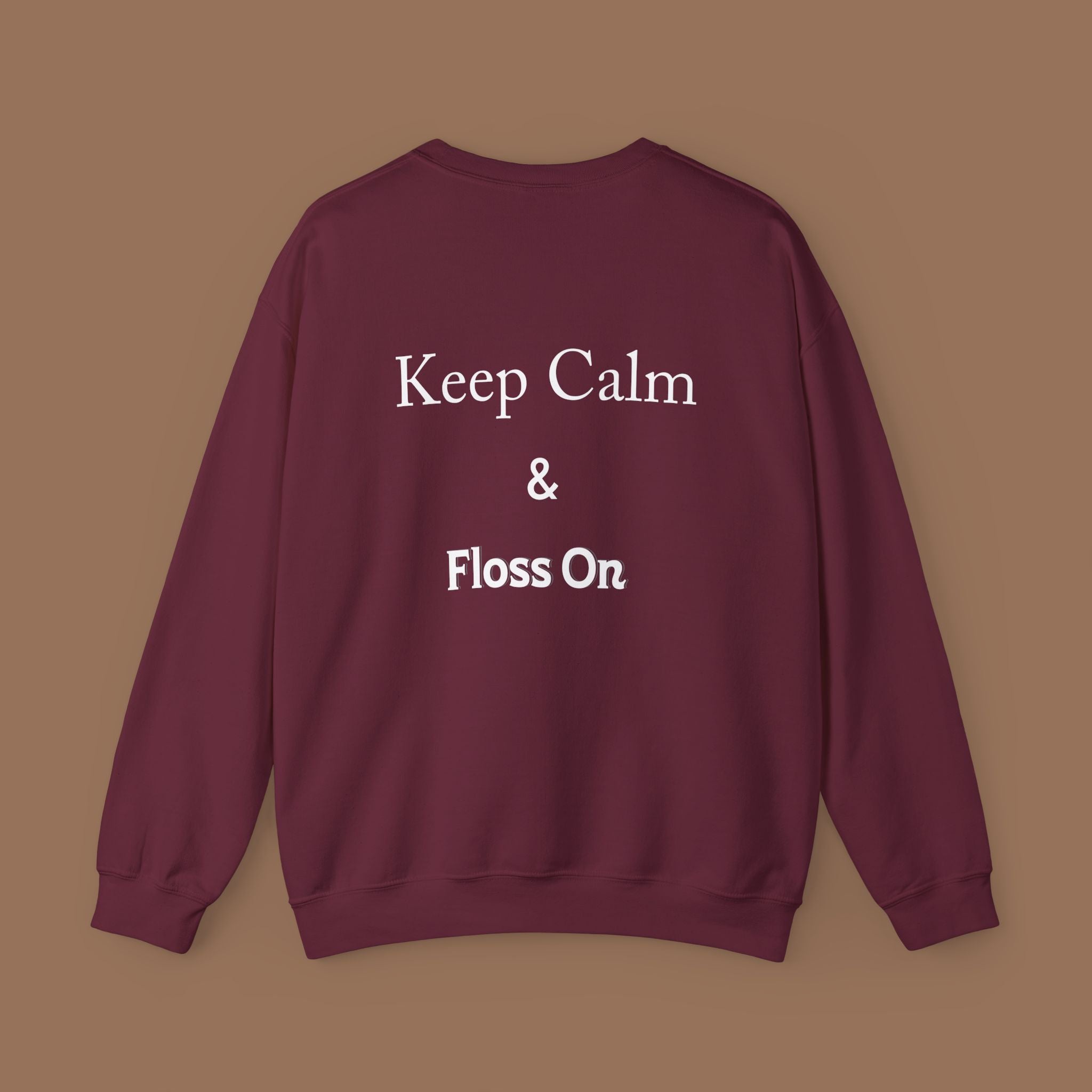 Tooth Fairy Crewneck Sweatshirt - Fun Dental Gift for Kids, Halloween Costume, Cozy Gift for Dentists, Floss On! - YOUSTOMIZE