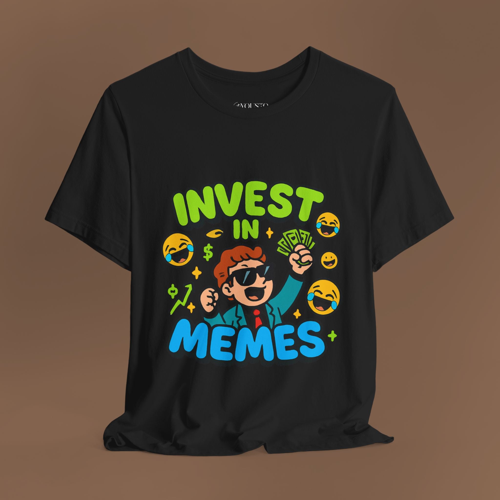 Meme Unisex Tee - Invest in Memes, Funny Shirt - YOUSTOMIZE