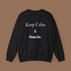 Tooth Fairy Crewneck Sweatshirt - Fun Dental Gift for Kids, Halloween Costume, Cozy Gift for Dentists, Floss On! - YOUSTOMIZE