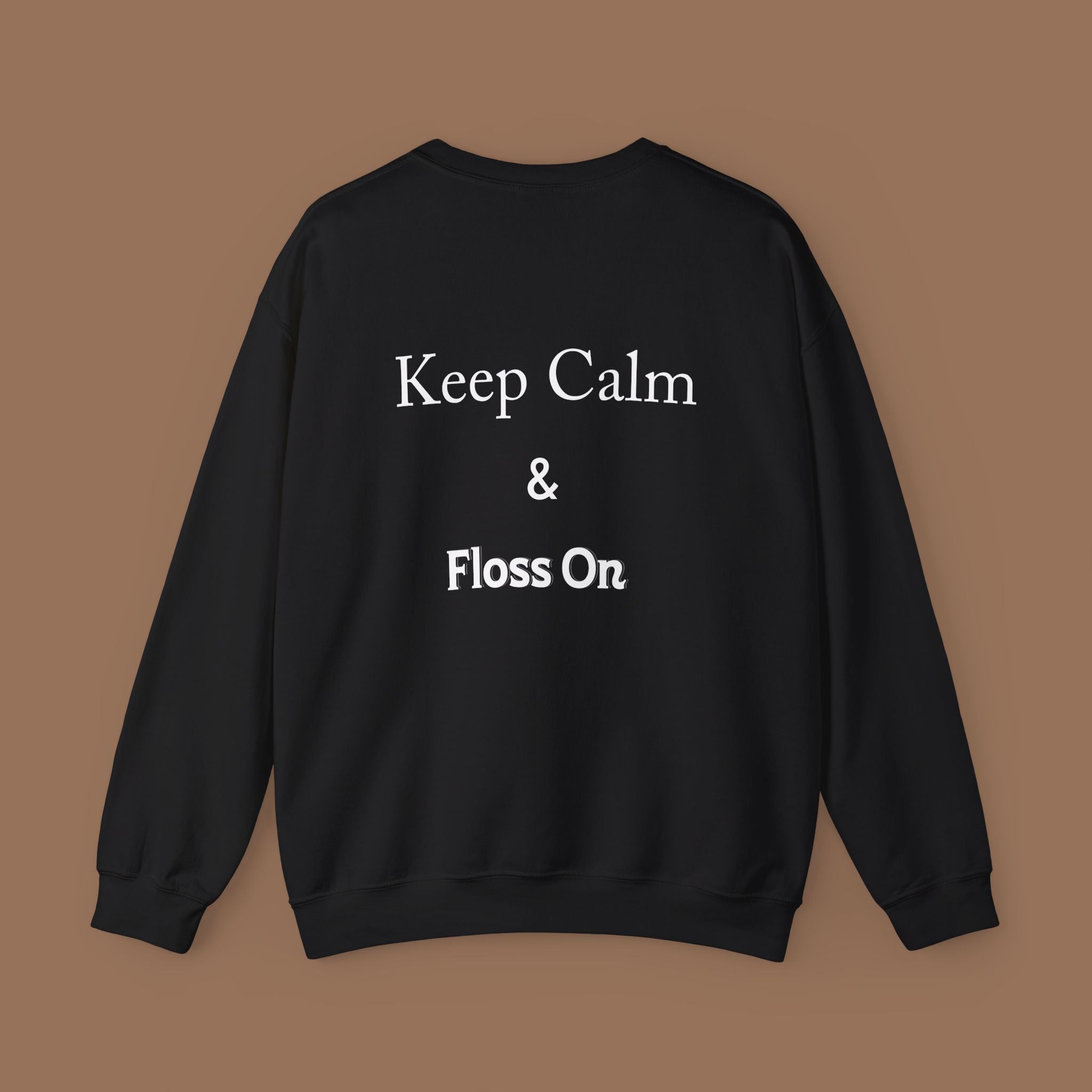 Tooth Fairy Crewneck Sweatshirt - Fun Dental Gift for Kids, Halloween Costume, Cozy Gift for Dentists, Floss On! - YOUSTOMIZE