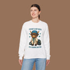 Funny Riding Doctor Sweatshirt, Unisex Crewneck, Gift for Vet Lovers, Animal Lover Apparel, Cozy Casual Wear Product vendor