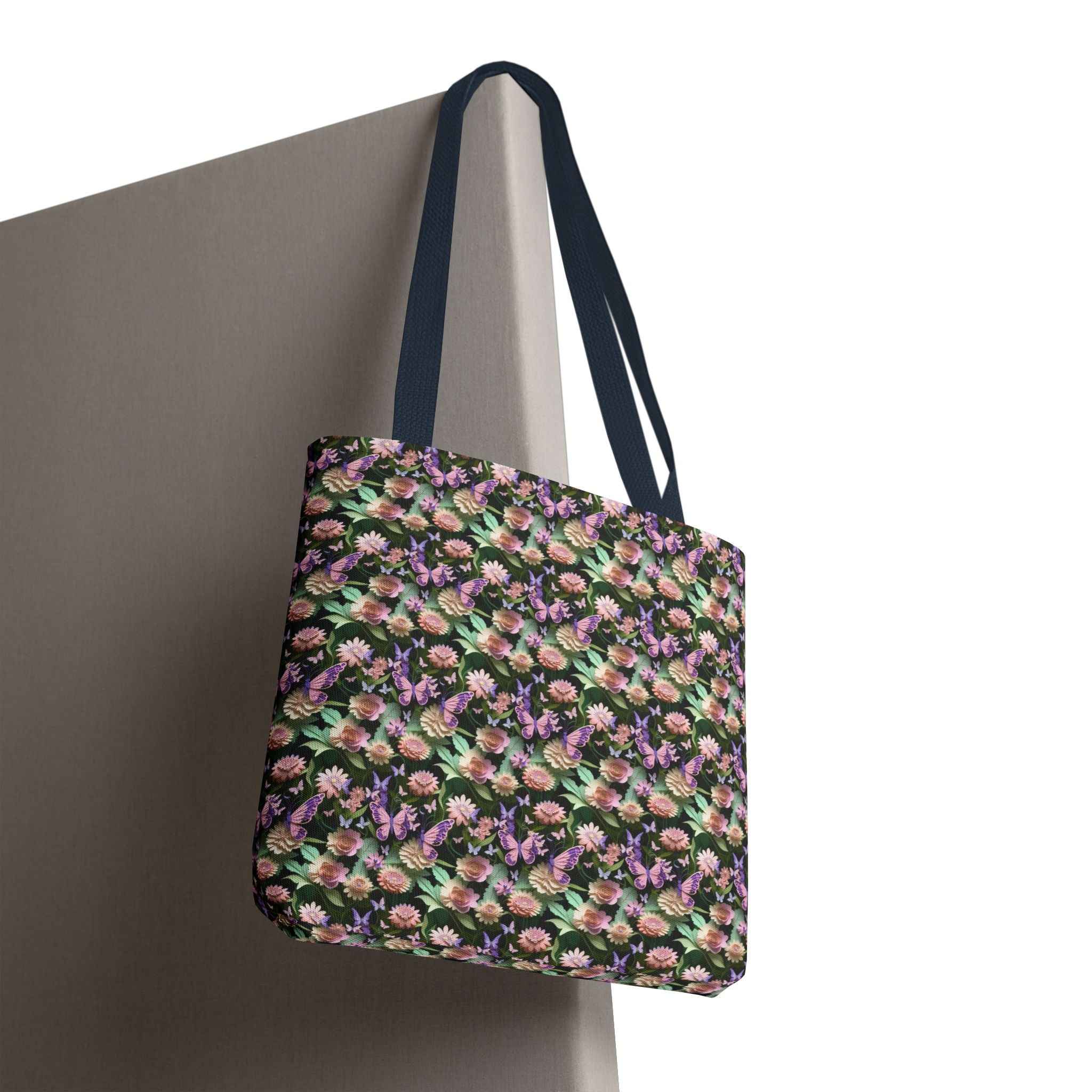 Floral Pattern Tote Bag - Stylish Eco-Friendly Accessory for Everyday Use