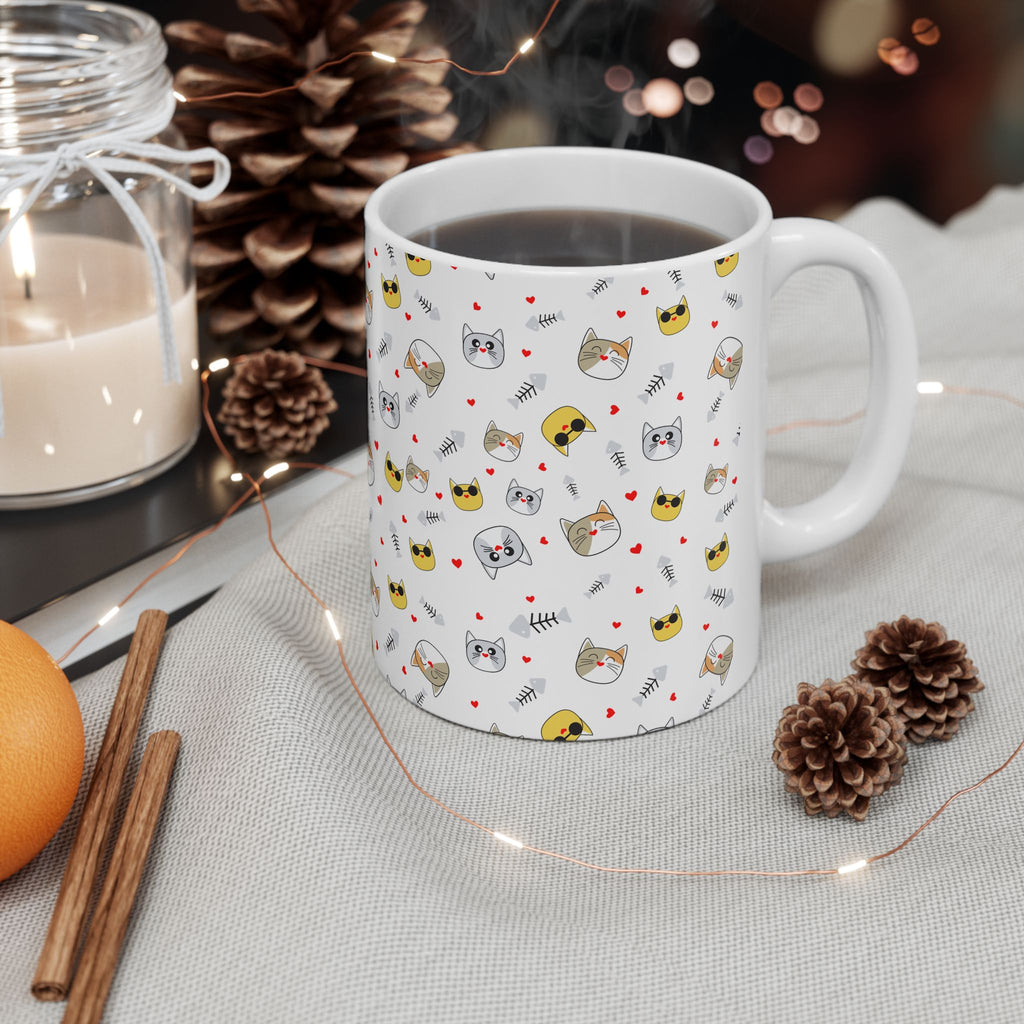 Cute Animal Pattern Ceramic Mug