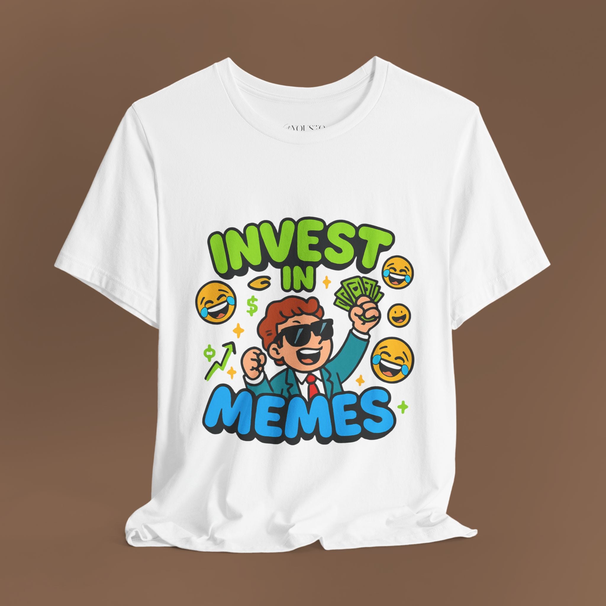 Meme Unisex Tee - Invest in Memes, Funny Shirt - YOUSTOMIZE