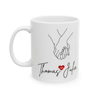Couple Mug, Personalized Heartbeat Product vendor