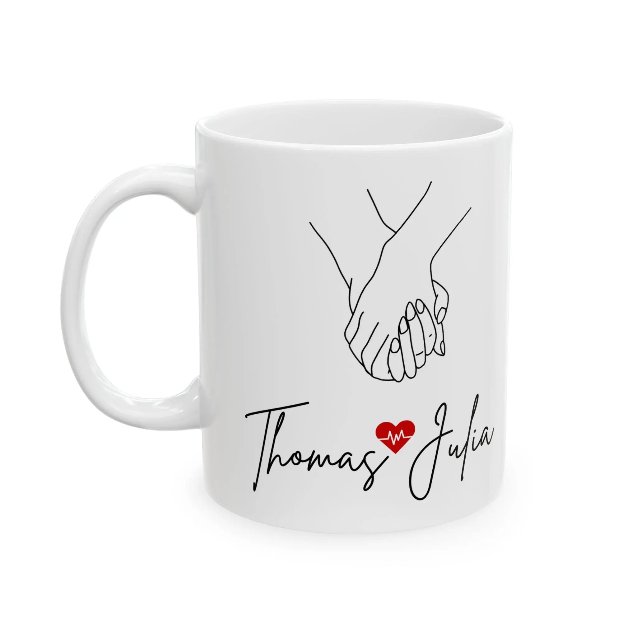 Couple Mug, Personalized Heartbeat Product vendor