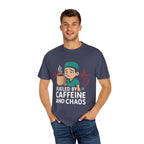 Nurse Coffee T-Shirt | Fueled by Caffeine and Chaos, Gift for Healthcare Workers, Funny Medical Tee Product vendor