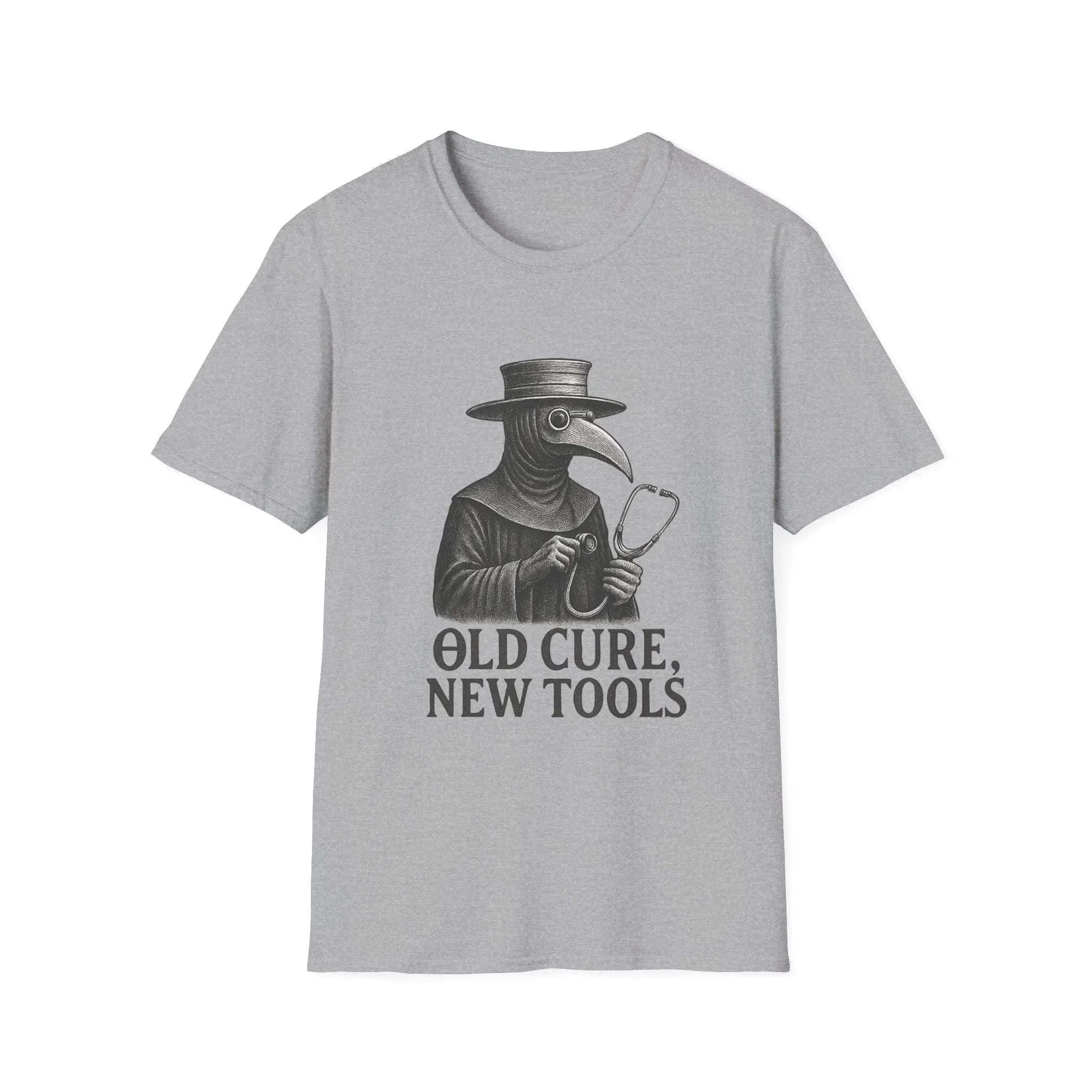 Vintage Plague Doctor T-Shirt - Funny Graphic Tee for Medical Professionals and Halloween Costume - Unisex Casual Wear Product vendor