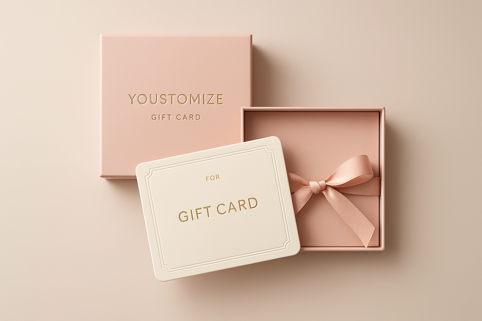 Packaging élégant minimaliste